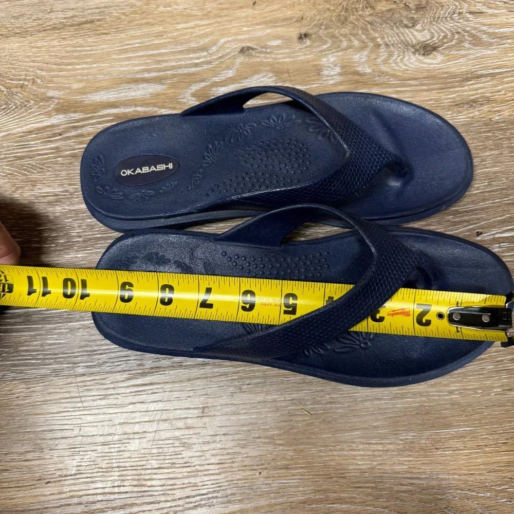Okabashi Surf Flip Flops Men's (see picture for size)